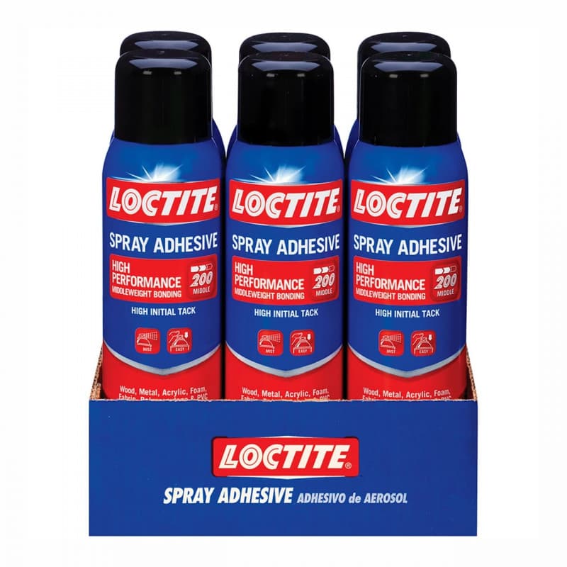 Loctite 13.5OZ HIGH PERF SPRAY 6PK