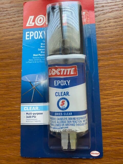 LOC 25ML EPXY CLR QS SYRNG 8PG