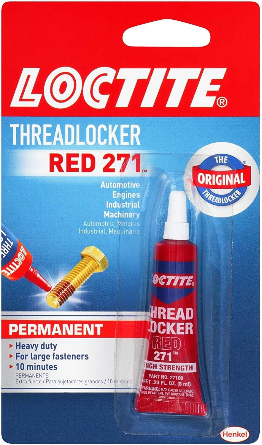 Loctite 6ML 271RED TLOCKER H 12PG TZI0012LB